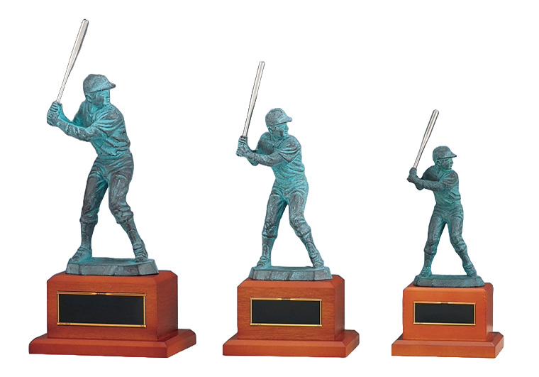 優勝トロフィー 野球専用ブロンズトロフィー 表彰記念品 卒団記念品