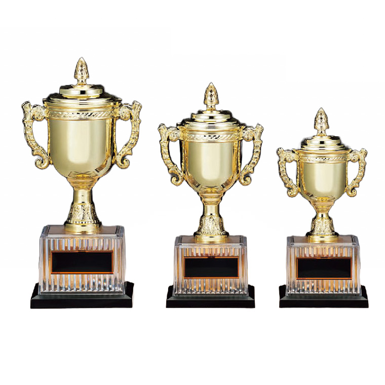 大きい優勝 カップ 文字彫刻 付き！  コンペ や 大会 個人表彰など！ 優勝カップ】樹脂製ゴールドカップ CP4407シリーズ（高さ200mm