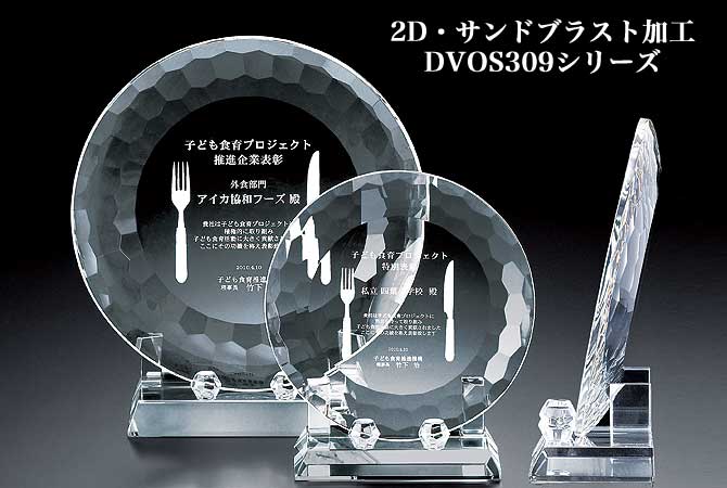 2D・サンド加工記念盾トロフィー